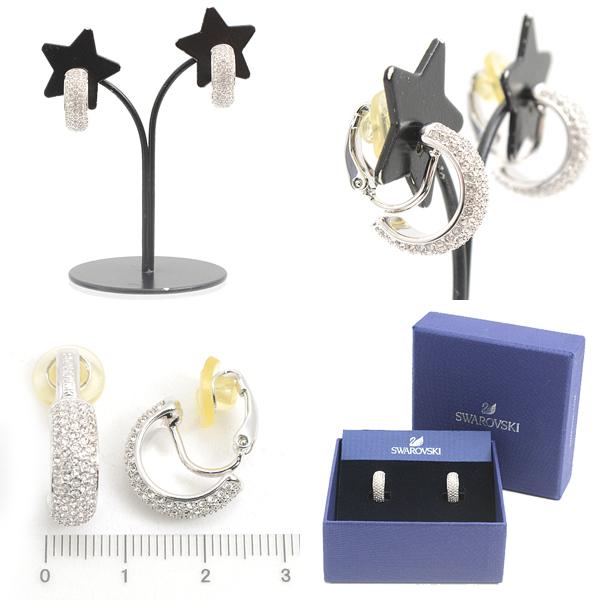 SWAROVSKI スワロフスキー イヤリング レディース パヴェ クリア 