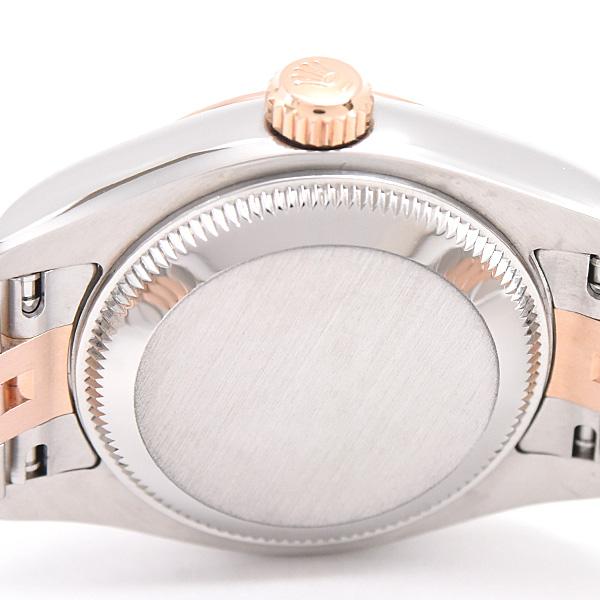ROLEX ロレックス 179296NG デイトジャスト 10P ダイヤモンド 腕時計 PT PT レディース [中古] デイトジャスト ロレックス 時計 レディース 10Pダイヤ D番 自動巻