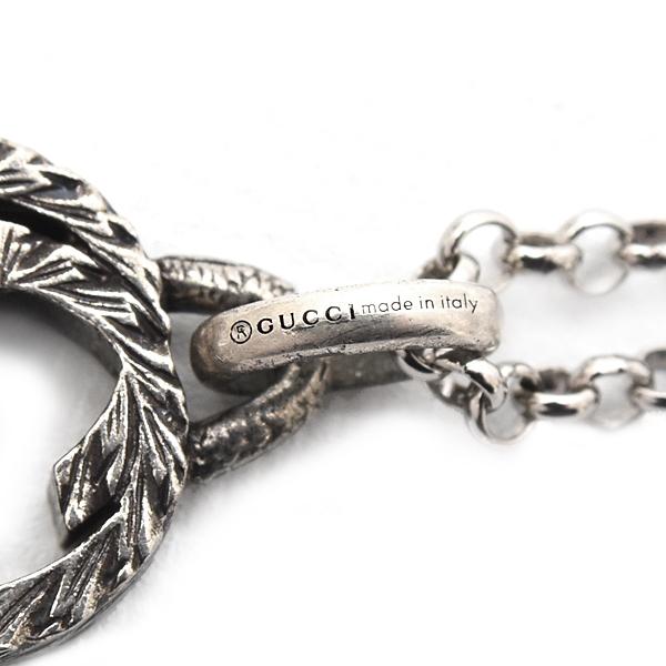 GUCCI（グッチ） ネックレス メンズ インターロッキング ペンダント