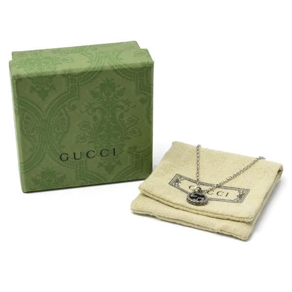GUCCI（グッチ） ネックレス メンズ インターロッキング ペンダント