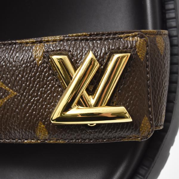 【新品未使用】LOUIS VUITTON モノグラム　サンダル　37(24cm) LOUIS VUITTON（ルイ・ヴィトン） サンダル レディース LVサンセット