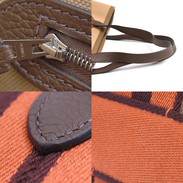 【極上品】エルメス　ピュールサングル　トートバッグ　レザー　ブラウン　ビジネス HERMES（エルメス） バッグ レディース メンズ ピュールサングル U刻印