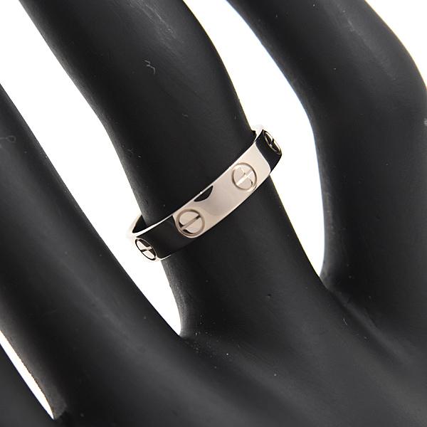 LOVE（Cartier） カルティエ 指輪 レディース ミニラブ リング 50号 