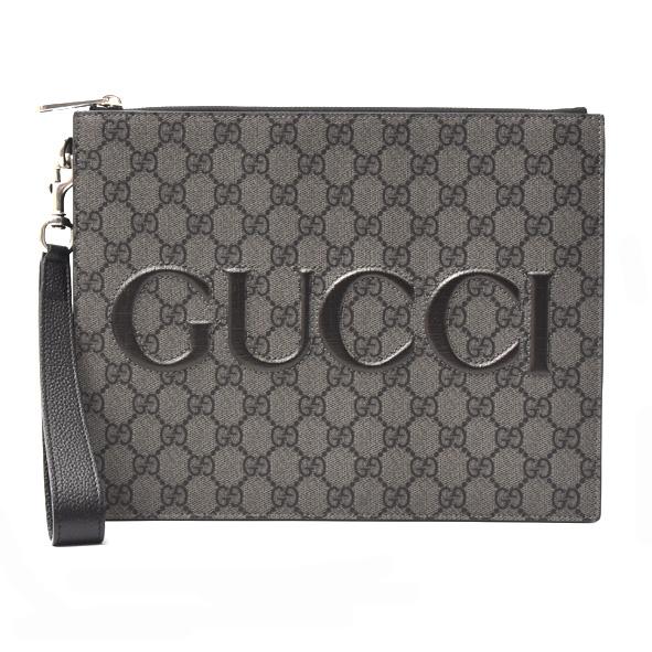 GUCCI グッチ クラッチバッグ セカンドバッグ　GGスプリーム PVCレザー GUCCI（グッチ） バッグ メンズ GGスプリーム セカンドバッグ クラッチ