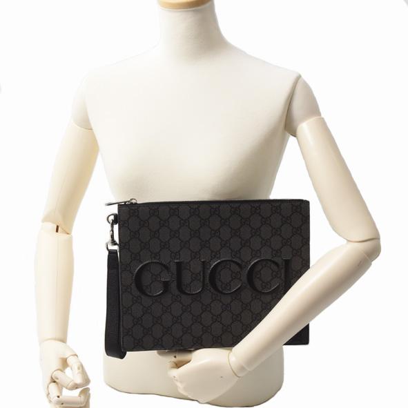 GUCCI（グッチ） バッグ メンズ GGスプリーム セカンドバッグ クラッチ