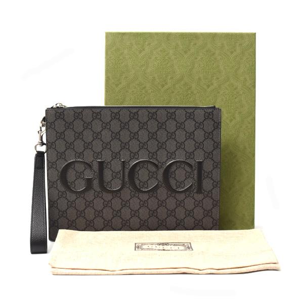 GUCCI（グッチ） バッグ メンズ GGスプリーム セカンドバッグ クラッチ