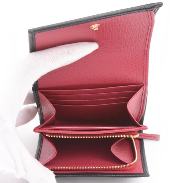 GUCCI（グッチ） 財布 レディース ダブルG ミディアム ウォレット 日本