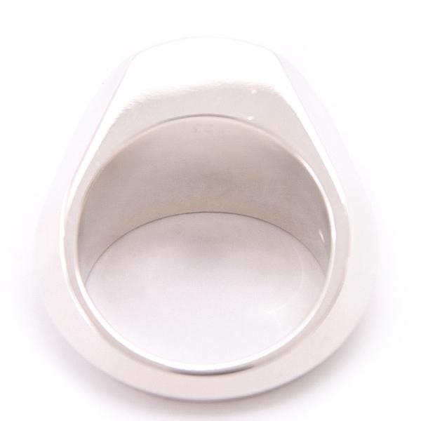 GUCCI（グッチ） 指輪 メンズ シグネット リング ロゴ 印台 23号 実寸