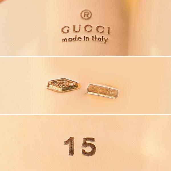 GUCCI（グッチ） 指輪 レディース ロゴ アイコン プリント リング