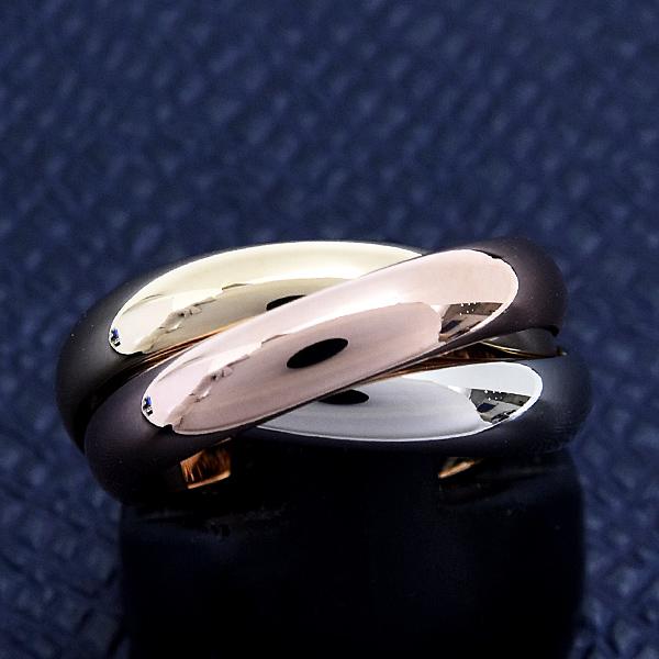 TRINITY（Cartier） カルティエ 指輪 レディース トリニティ リング 3