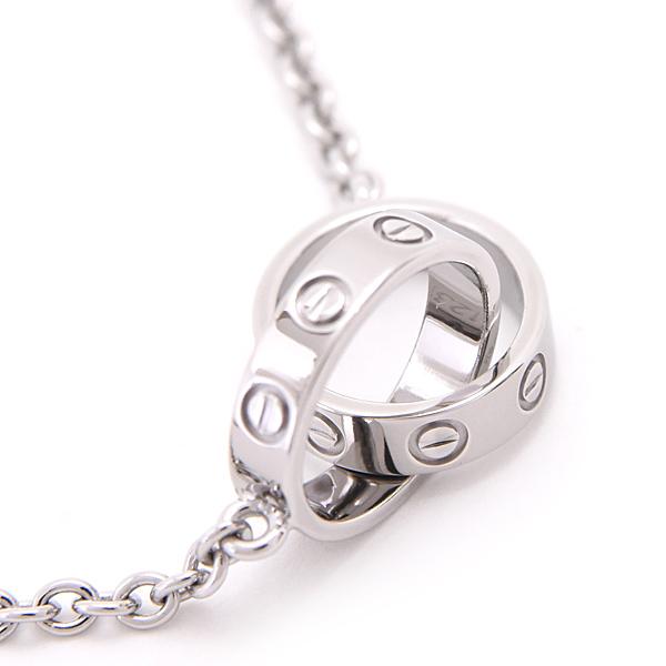 Cartier ベビーラブ ネックレス ホワイトゴールド カルティエ カルティエ Cartier ベビーラブ ネックレス ホワイトゴールド 750