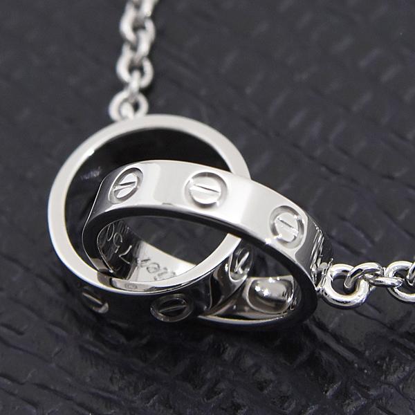 Cartier ベビーラブ ネックレス ホワイトゴールド カルティエ カルティエ Cartier ベビーラブ ネックレス ホワイトゴールド 750