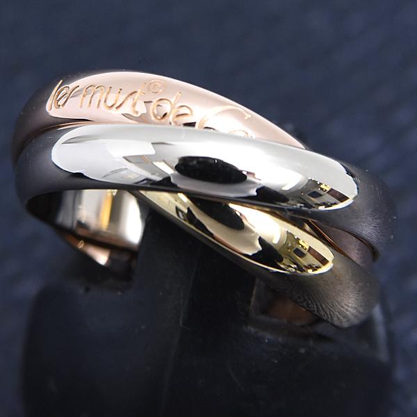 TRINITY（Cartier） カルティエ 指輪 レディース トリニティ リング
