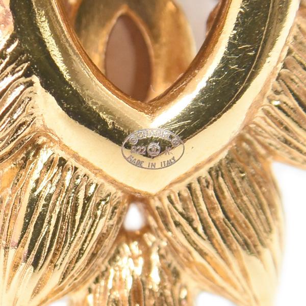 CHANEL（シャネル） ピアス レディース ココマーク リーフモチーフ 