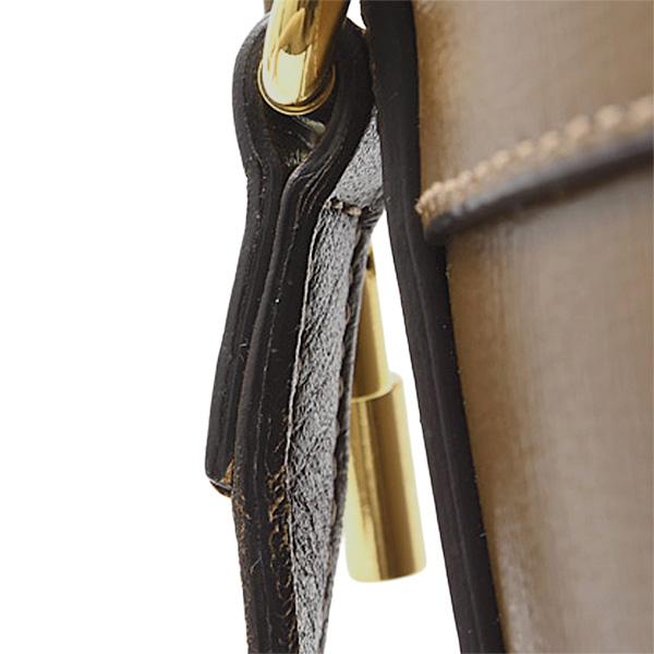 中古 グッチ GUCCI 602118 レディース ショルダーバッグ ホースビット1955 ベージュ/エボニー/ホワイト GGキャンバス /レザー GUCCI（グッチ） バッグ レディース ホースビット 1955 バケットバッグ