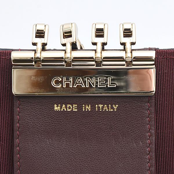 マトラッセ シャネル キーケース レディース 4連 クラシック ブラック