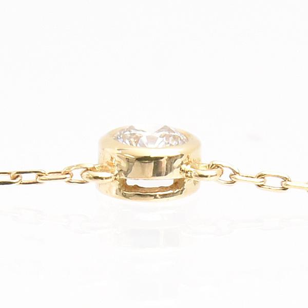 AHKAH（アーカー） ネックレス レディース 1P ダイヤモンド イエロー