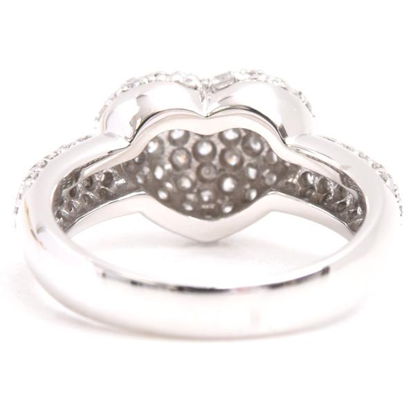 Ponte Vecchio ポンテヴェキオ 指輪 レディース ハートモチーフ ダイヤ