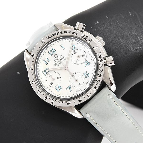 オメガ 時計 レディーススピードマスター クロノグラフ 自動巻 シェル文字盤 SS ステンレス OMEGA 3802.71.53 中古 | SPEEDMASTER | 07