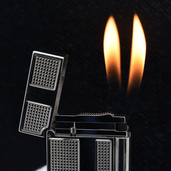 ライン2 デュポン S.T.Dupont ローラガスライター ダブルバーナー