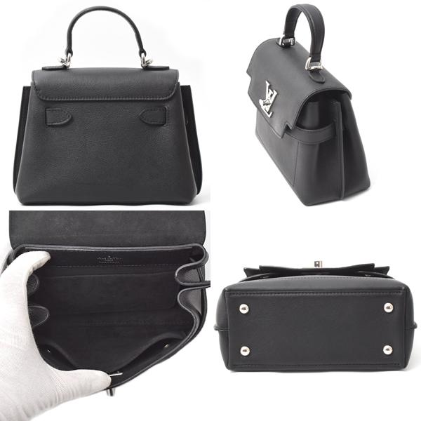 ルイヴィトン ロックミー エヴァーMM ハンドバッグ 2way 黒 ノワール LOUIS VUITTON（ルイ・ヴィトン） バッグ レディース ロックミー