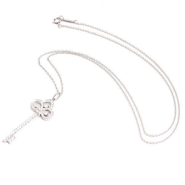 Tiffany Keys ティファニー ネックレス レディース フルールドリス