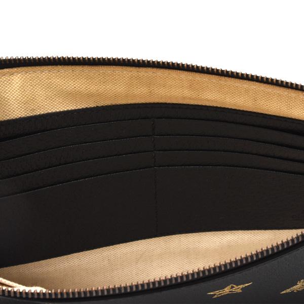 GUCCI（グッチ） ビースター クラッチバッグ セカンドバッグ レザー