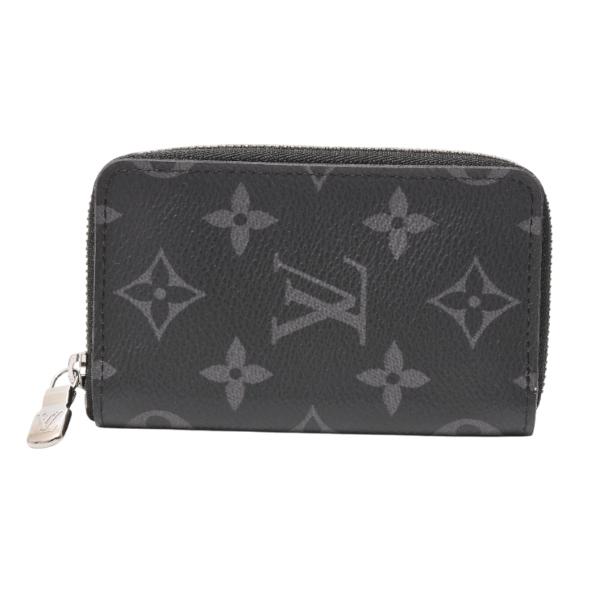 マリオ未使用級 ルイヴィトン ジッピーパース モノグラム エクリプス LOUIS VUITTON（ルイ・ヴィトン） 財布 メンズ ジッピーコインパース