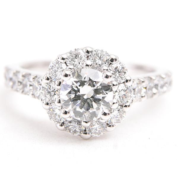 グラフ 指輪 レディース アイコン エンゲージメント リング 7.5号弱 D0