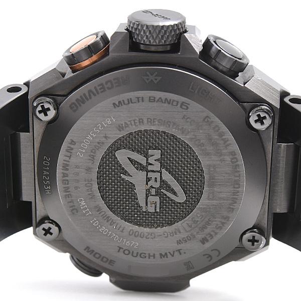 MR-G カシオ 時計 メンズ G-SHOCK 黒備え モバイルリンク ソーラー