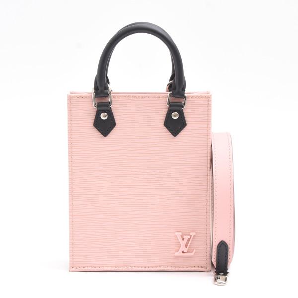 ルイ・ヴィトン LOUIS VUITTON プティット サックプラ ハンドバッグ バッグ レザー エピ レディース ピンク系 / ブラック系 M69575 【中古】 LOUIS VUITTON（ルイ・ヴィトン） バッグ レディース エピ プティット