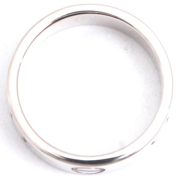 カルティエ ラブ　リング K18WG 52 (約12号) ホワイトゴールド Cartier（カルティエ） K18WG ホワイトゴールド ラブ リング リング