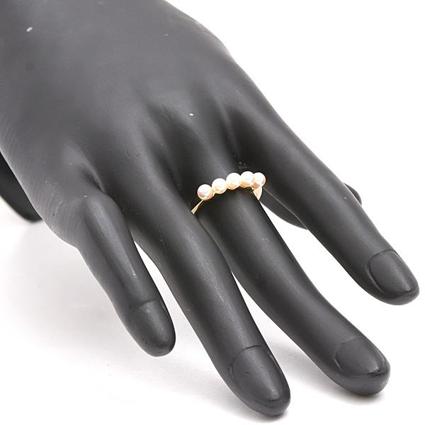 ミキモトベビーパール MIKIMOTO（ミキモト） 指輪 レディース 5P ベビーパール リング 3.5mm