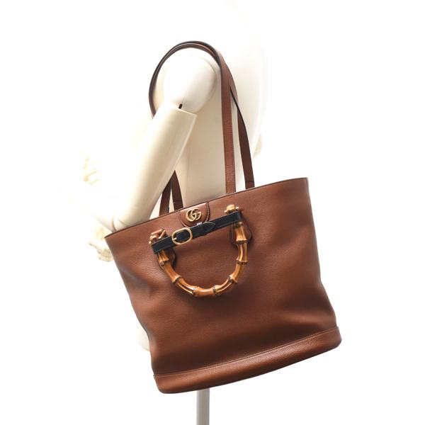GUCCI（グッチ） バッグ レディース バンブー ダイアナ バケツシェイプ