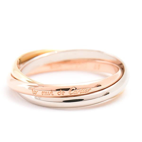 TRINITY（Cartier） カルティエ 指輪 レディース トリニティ リング XS