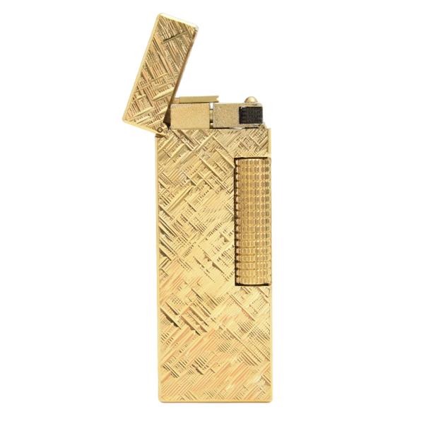 dunhill（ダンヒル） ローラー ガスライター モザイクカット ゴールド