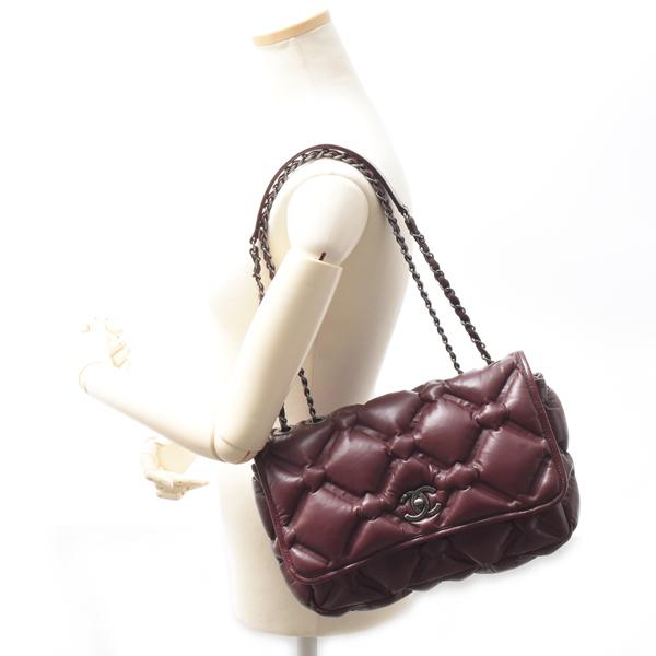 CHANEL（シャネル） バッグ レディース バブルキルト ショルダーバッグ