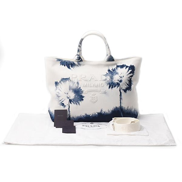 PRADA（プラダ） バッグ レディース ロゴ入り トートバッグ ショルダー