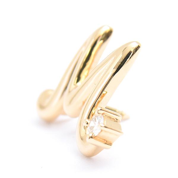 TASAKI（タサキ） ブローチ レディース 1Pダイヤモンド イニシャル M