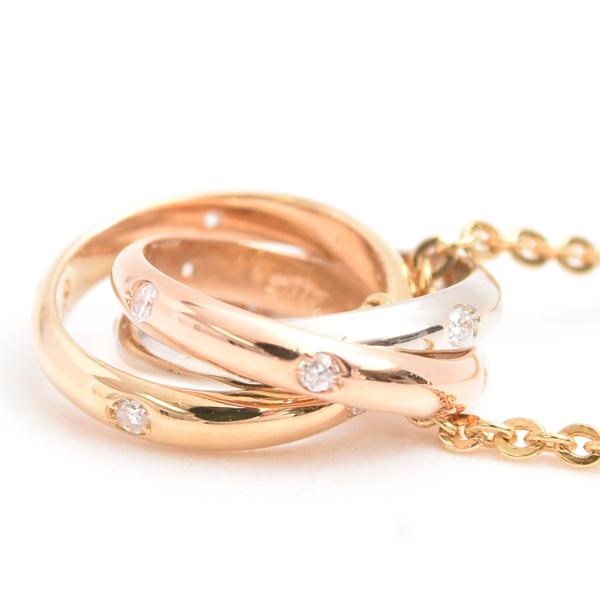 TRINITY（Cartier） カルティエ ネックレス レディース トリニティ 15P