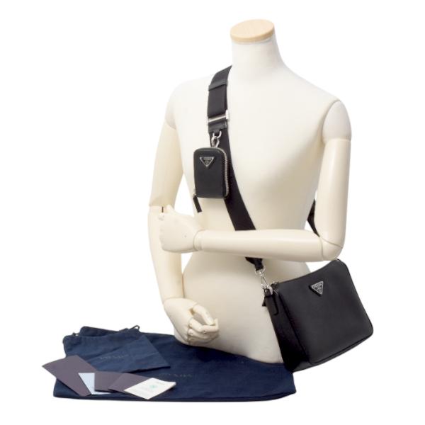 PRADA（プラダ） バッグ メンズ ショルダーバッグ サフィアーノレザー