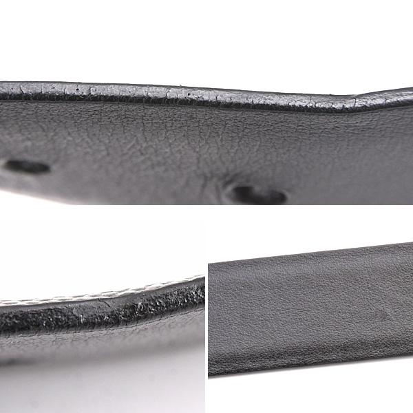 PRADA プラダ ベルト メンズ リバーシブル サフィアーノレザー グレー