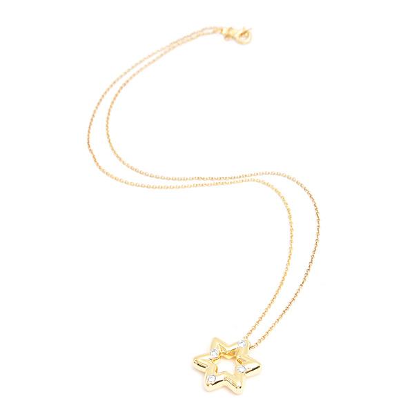 TIFFANY&Co.（ティファニー） ネックレス レディース 4Pダイヤ スター