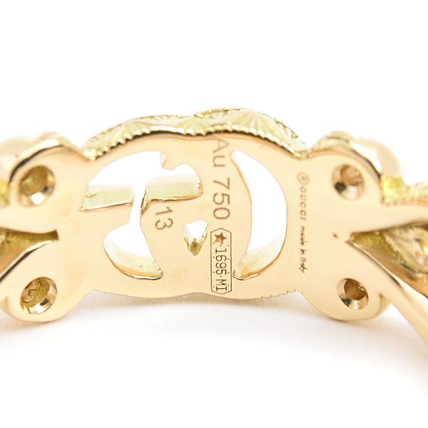 GUCCI（グッチ） 指輪 レディース グッチフローラ ダイヤ リング 13号