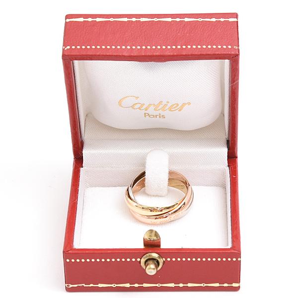 Cartier カルティエ　トリニティリング　3連リング51 TRINITY（Cartier） カルティエ 指輪 レディース トリニティ リング 3