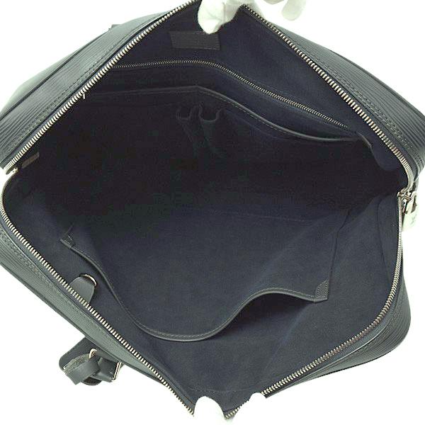 【美品】ルイヴィトンエピヴォワヤージュビジネスバッグトレドブルー正規品 LOUIS VUITTONエピ ヴォワヤージュビジネスバッグ トレドブルー正規品