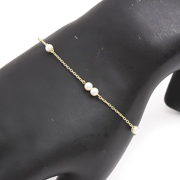MIKIMOTO（ミキモト） ブレスレット レディース 9P ベビーパール 3.6mm