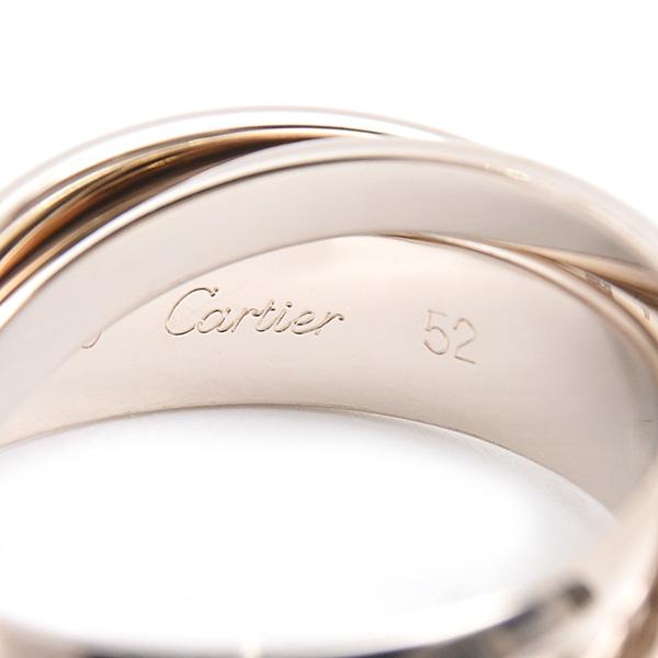 TRINITY（Cartier） カルティエ 指輪 レディース 750WG トリニティ