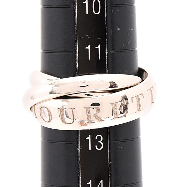 TRINITY（Cartier） カルティエ 指輪 レディース 750WG トリニティ