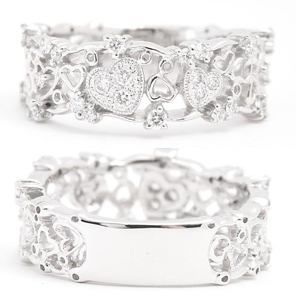 STAR JEWELRY ダイヤプラチナリング ボックス付き　9号　pt950 STAR JEWELRY ダイヤプラチナリング ボックス付き 9号 pt950 STAR